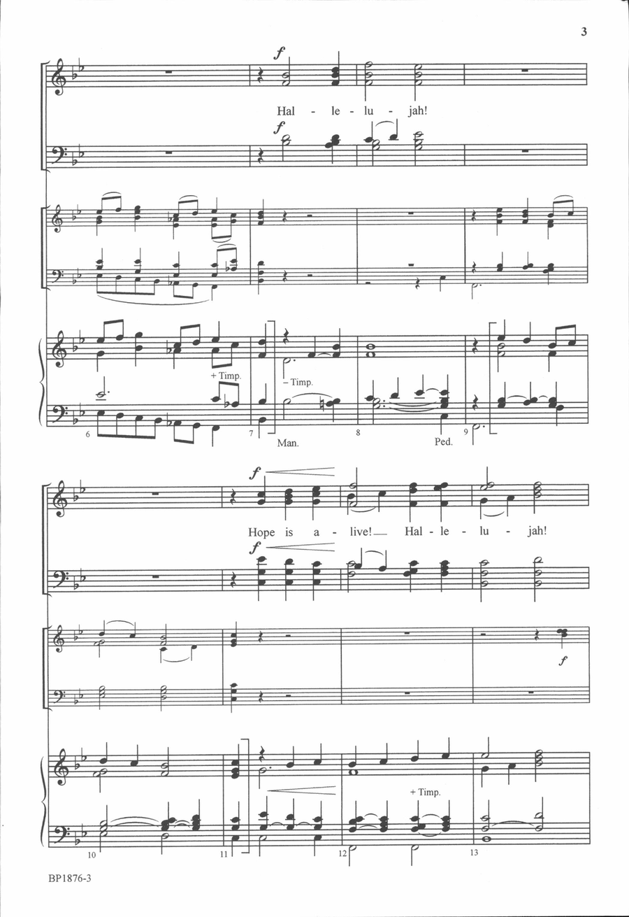 Hope Is Alive! 4-Part scores gallery preview page 4