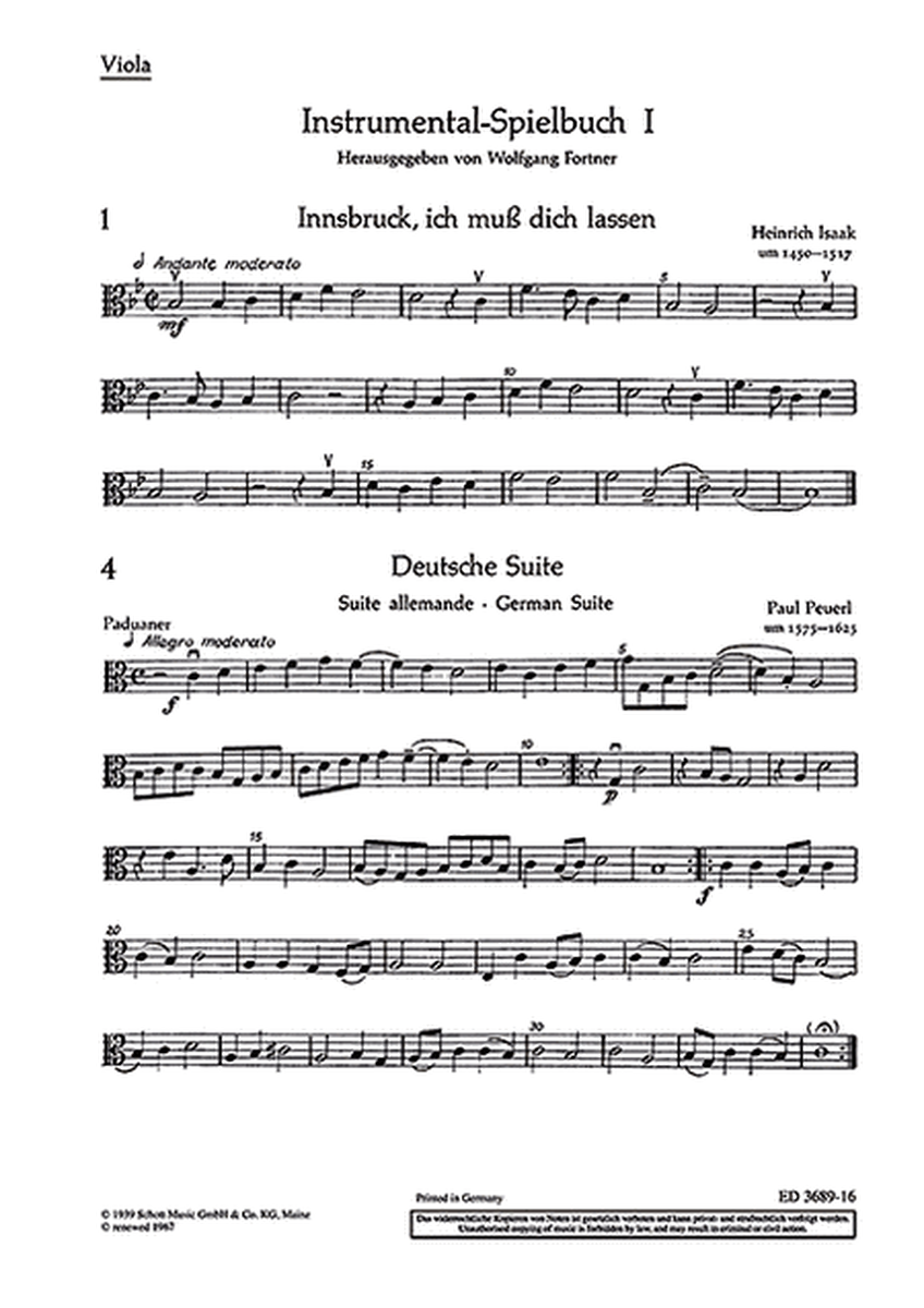 Instrumental Spielbuch 1 Viola