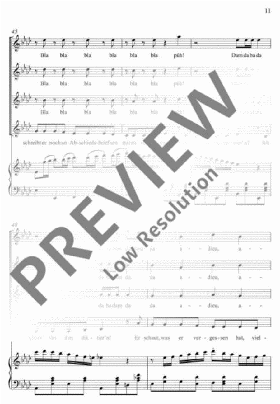 Mein Mann will mich verlassen SSAA scores gallery preview page 12