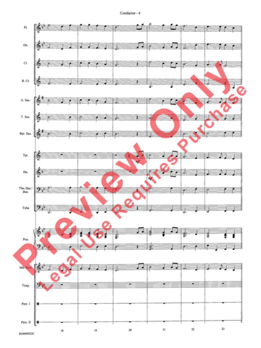 Belwin Beginning Band Kit #1 Concert Band scores gallery preview page 7