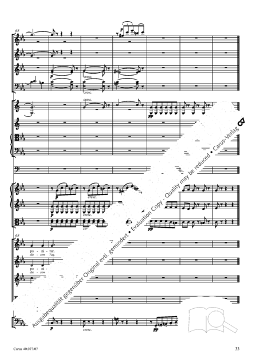 Lauda Sion 4-Part scores gallery preview page 46