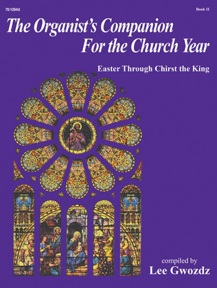 Book cover for The Organist's Companion for the Church Year, Book II