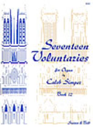 Book cover for Seventeen Voluntaries. Book 12