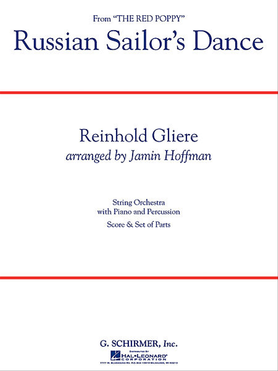 Russian Sailor's Dance - Score Only String Orchestra scores gallery preview page 1