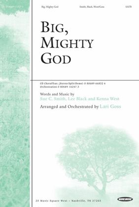 Book cover for Big Mighty God - Anthem