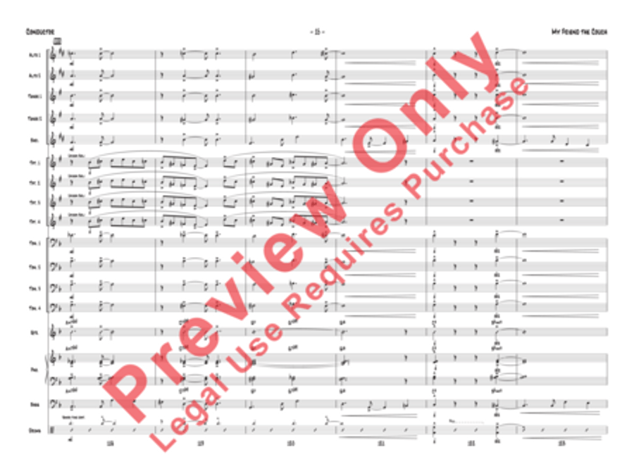My Friend the Couch Jazz Ensemble scores gallery preview page 18
