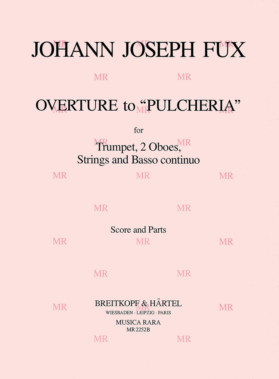 Overture of “Pulcheria” K 304 Orchestra scores gallery preview page 1