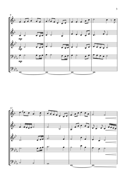 Loch Lomond - for Brass Quartet image number null