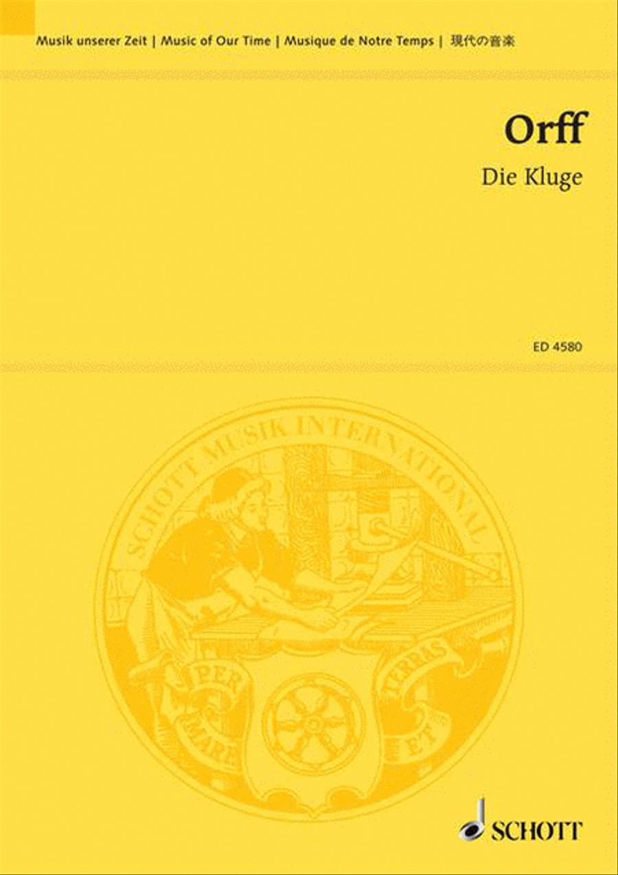 Book cover for Die Kluge (The Wise Woman)