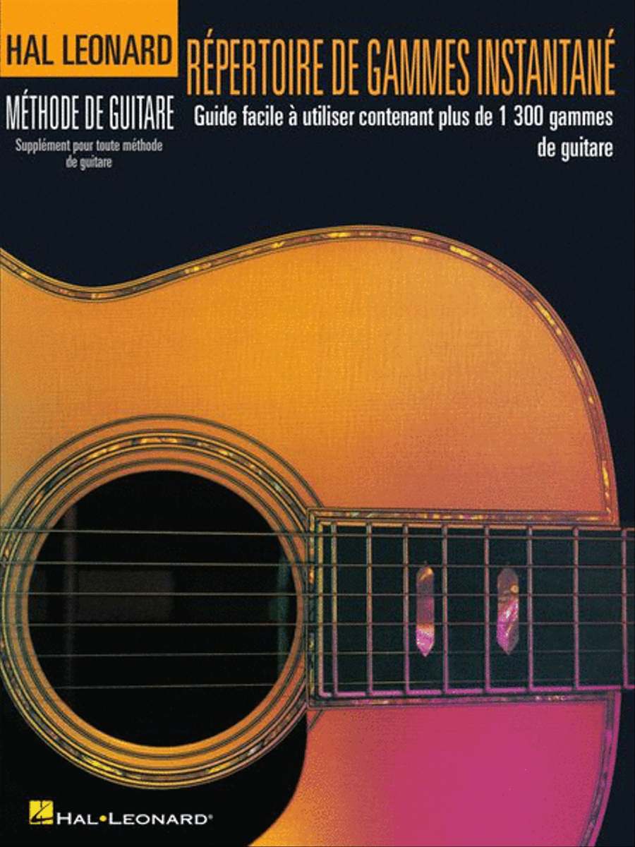 Répertoire D'Gammes Instantané Guitar scores gallery preview page 2