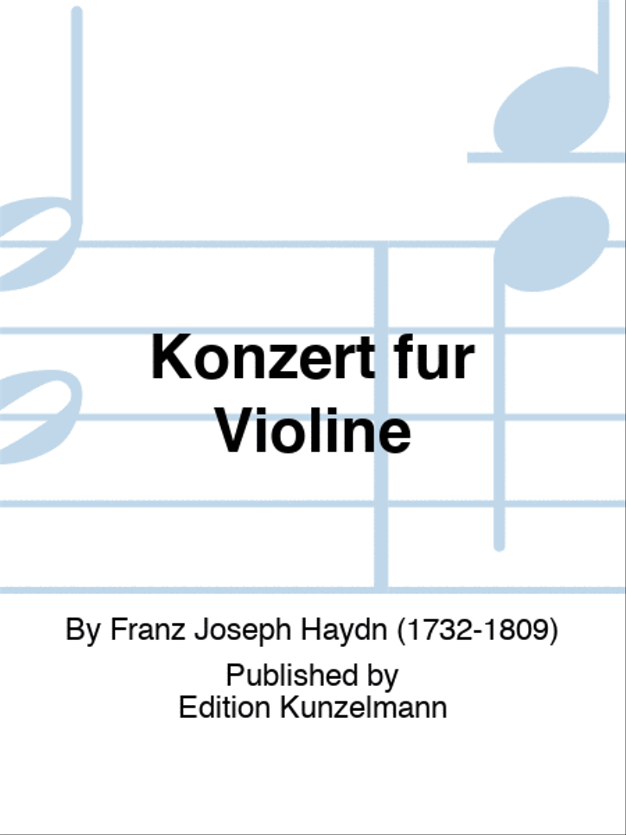 Book cover for Concerto for violin