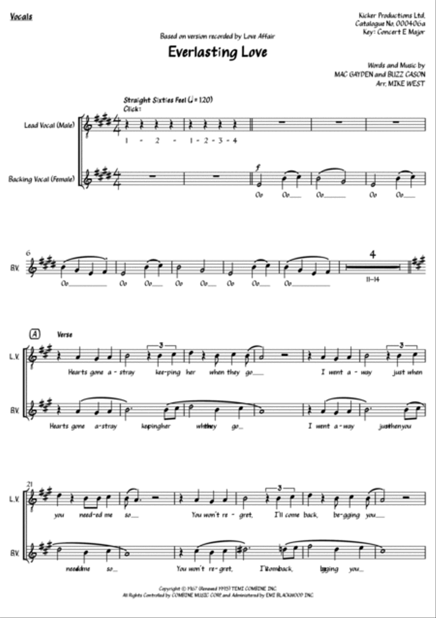 Everlasting Love Everlasting Love Small Ensemble scores gallery preview page 2
