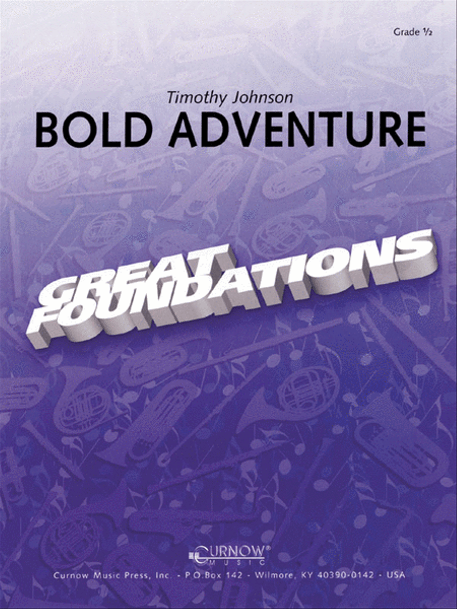 Bold Adventure Bold Adventure Concert Band scores gallery preview page 1
