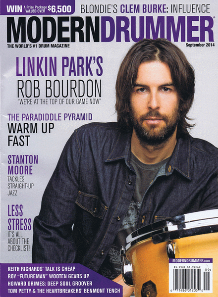 Modern Drummer Magazine September 2014