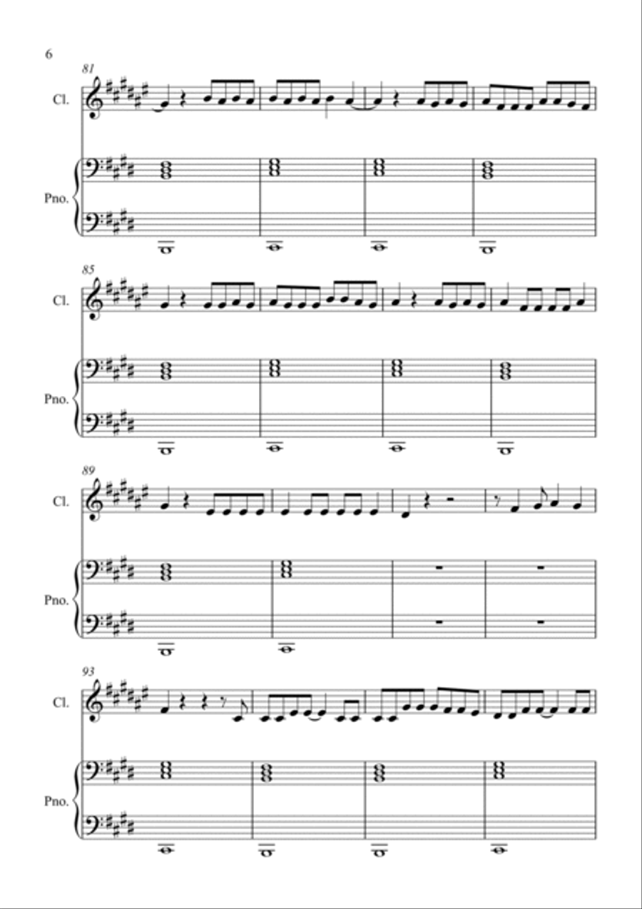 Bichota Woodwind Duet scores gallery preview page 6