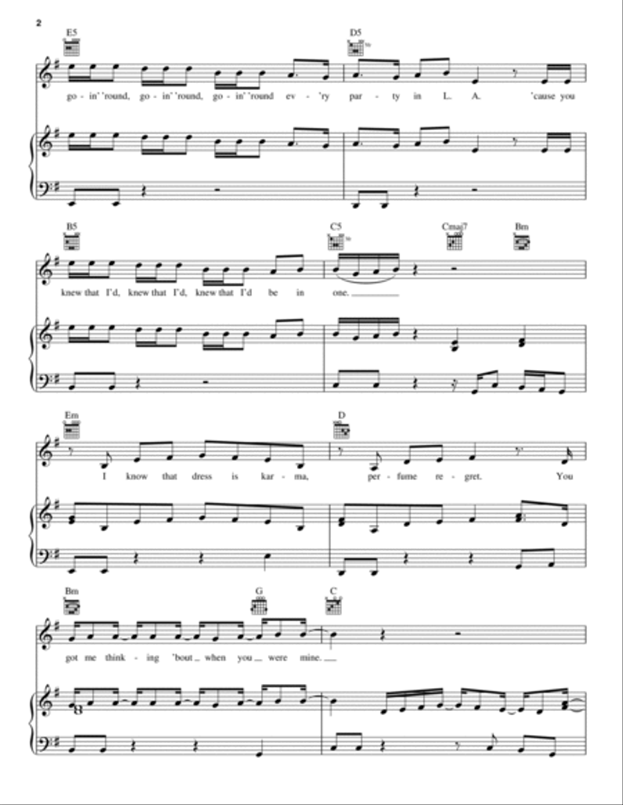 Attention Attention A Cappella scores gallery preview page 2