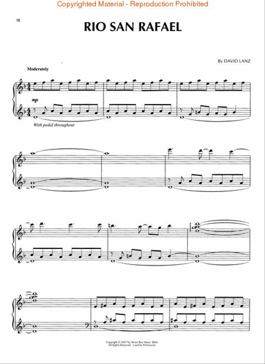 David Lanz - Living Temples Flute Solo scores gallery preview page 3