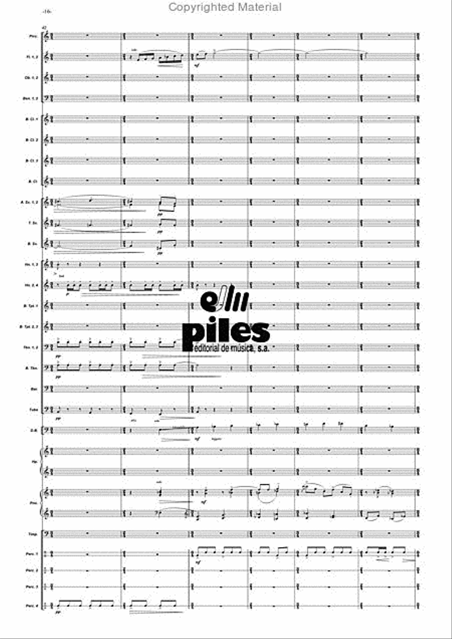 Duende Duende Concert Band scores gallery preview page 17