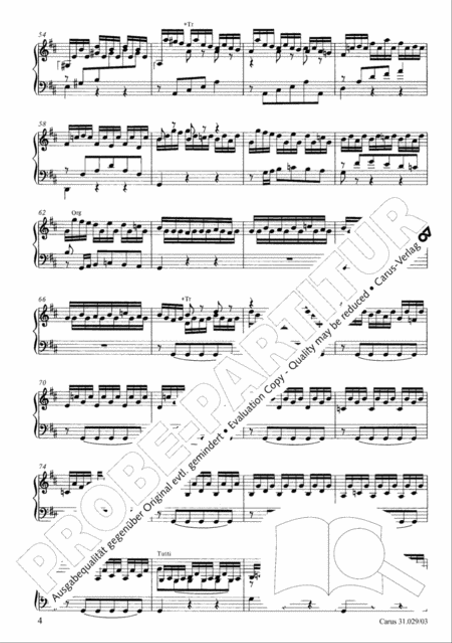 We thank Thee, Lord, God, we thank Thee, Lord (Wir danken dir, Gott, wir danken dir) 4-Part scores gallery preview page 5