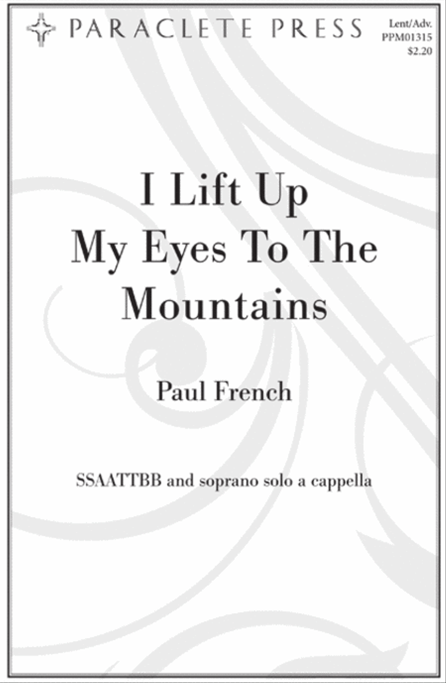 I Lift Up My Eyes to the Mountain SSAATTBB scores gallery preview page 1