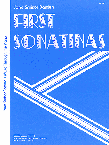 First Sonatinas by Jane Smisor Bastien Piano Method - Sheet Music