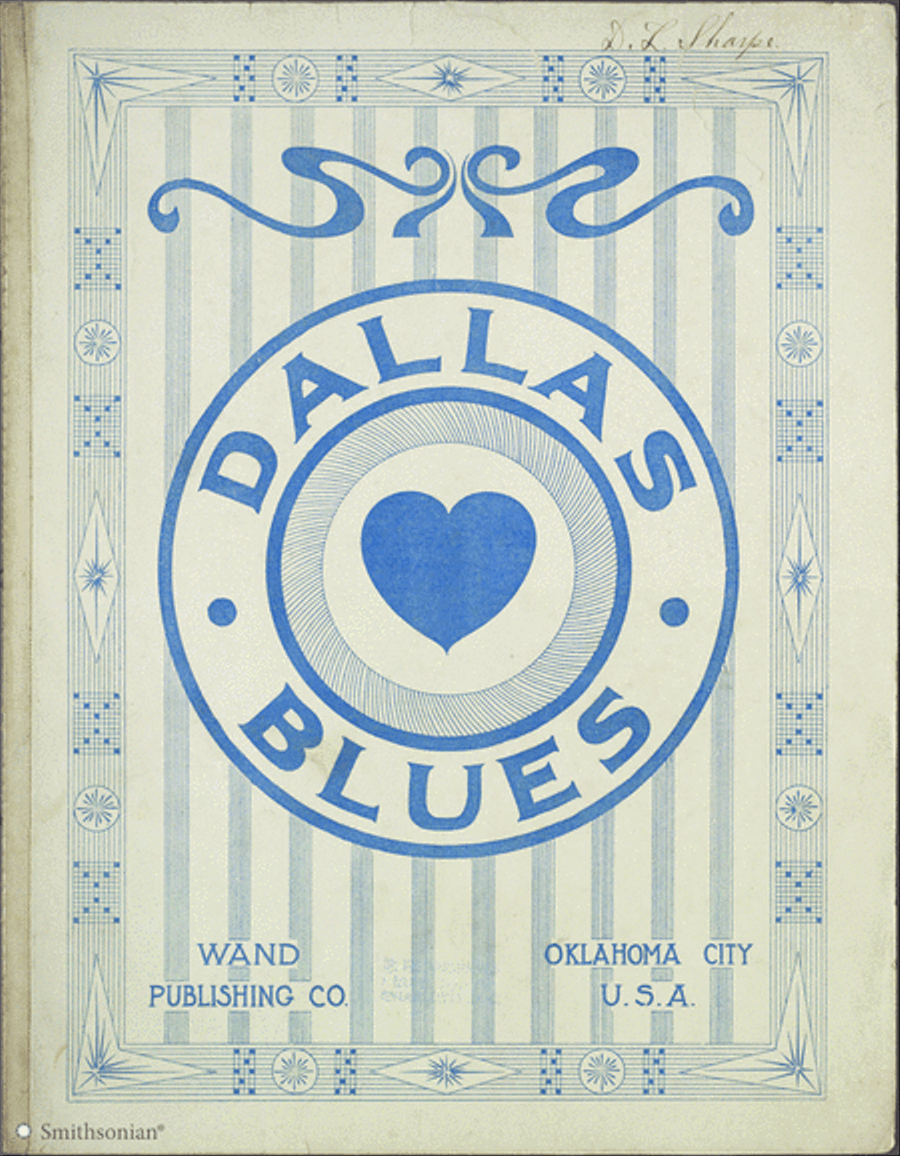 Dallas Blues Piano Solo scores gallery preview page 1