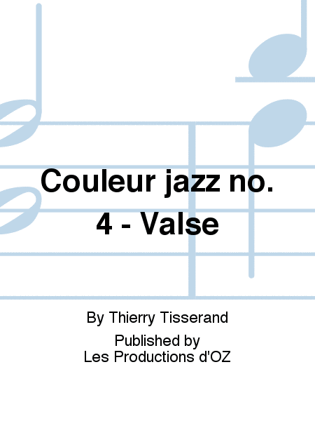 Couleur jazz no. 4 - Valse