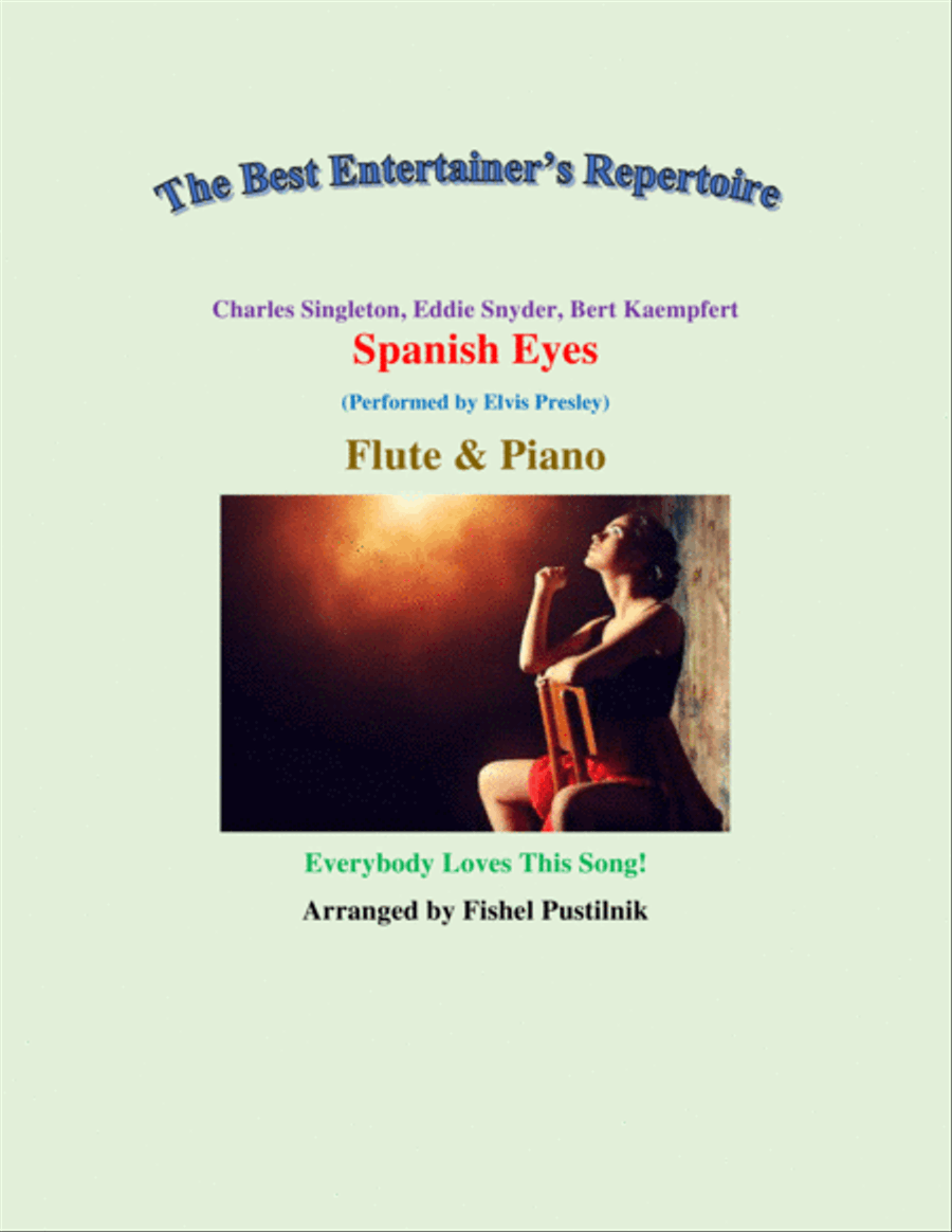 Spanish Eyes Flute Solo scores gallery preview page 1