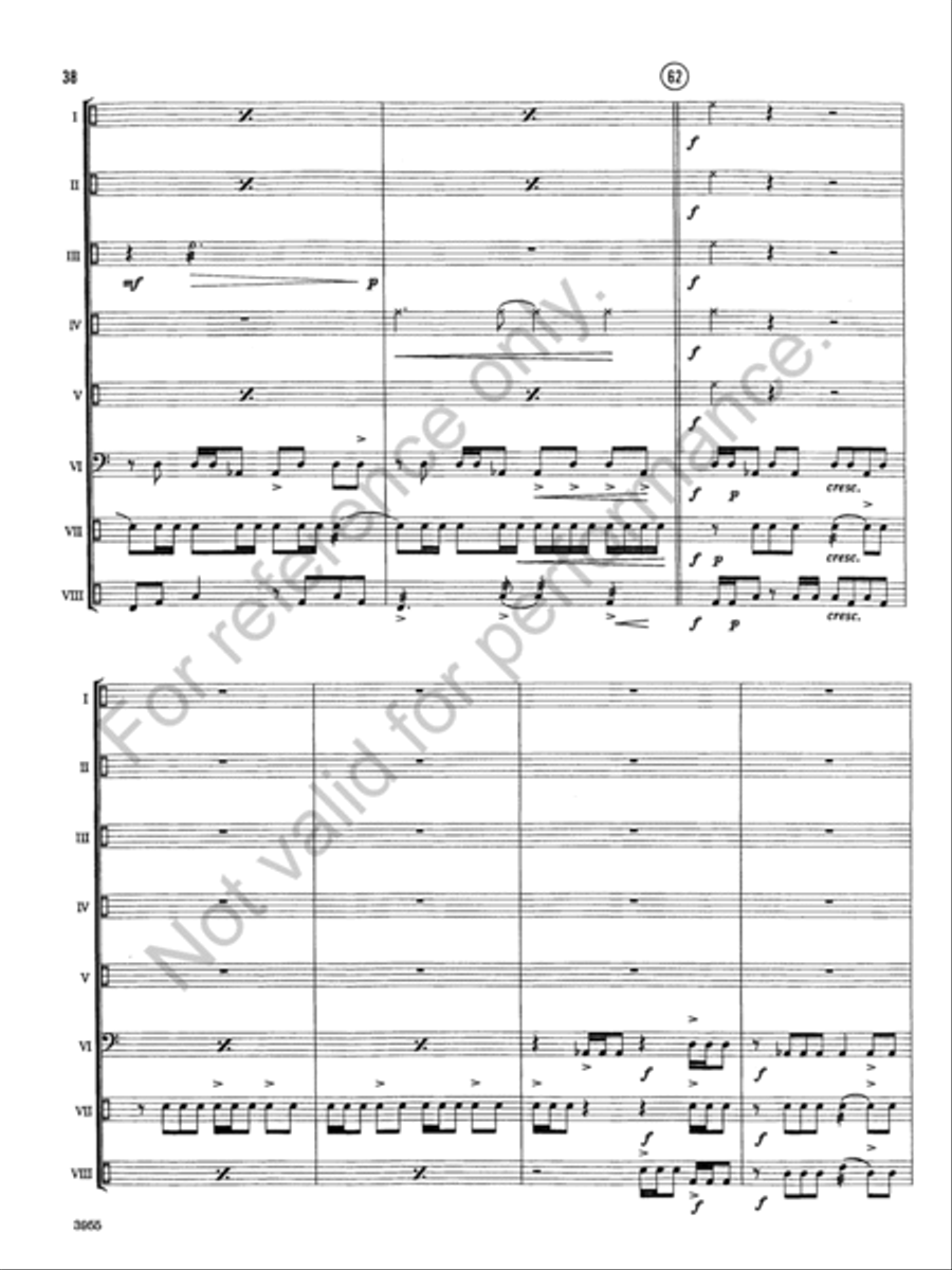 Windstone Suite Percussion Ensemble scores gallery preview page 37
