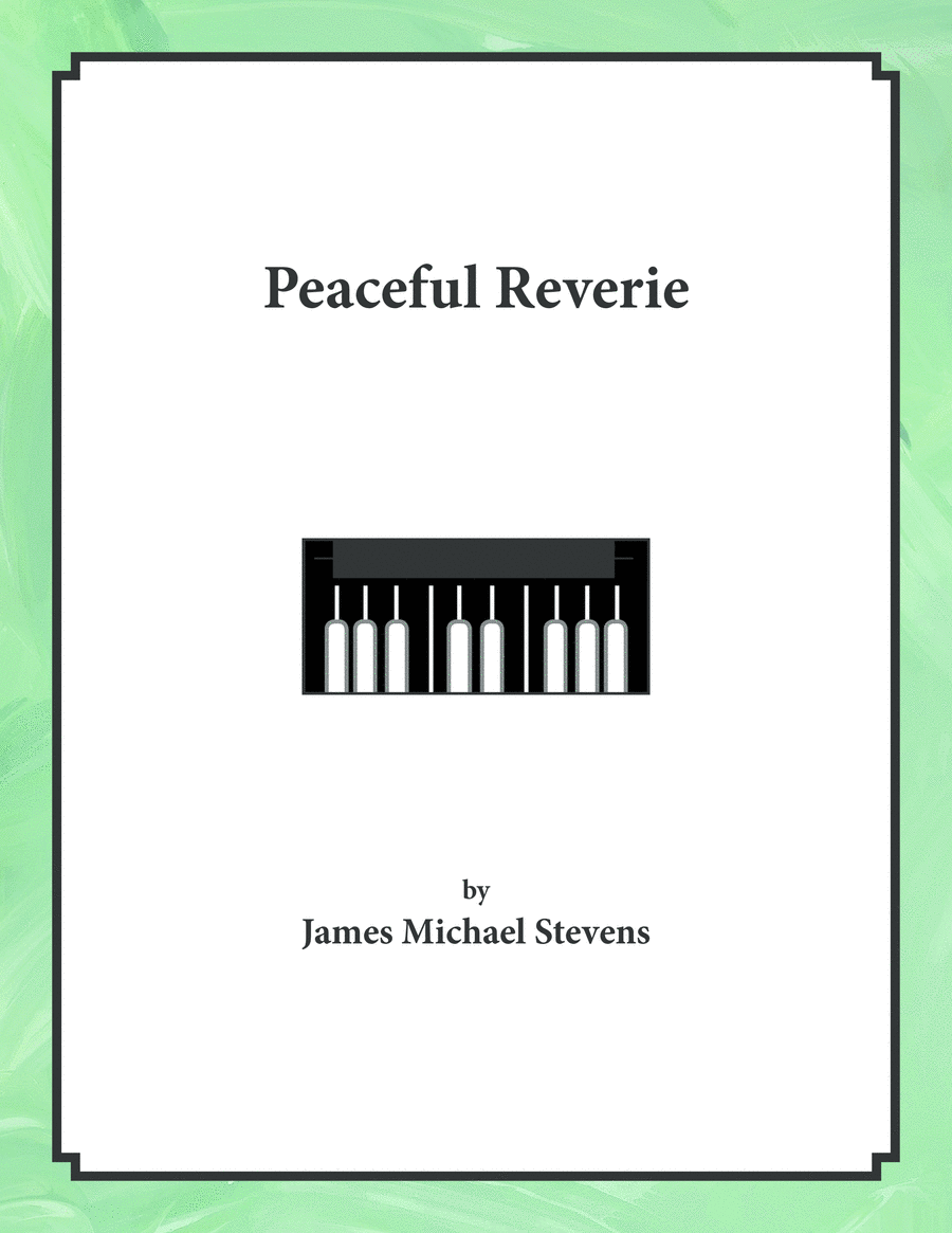 Peaceful Reverie Piano Solo scores gallery preview page 1