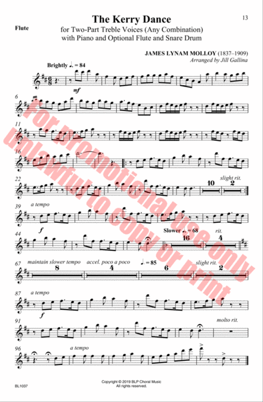 The Kerry Dance Choir scores gallery preview page 14