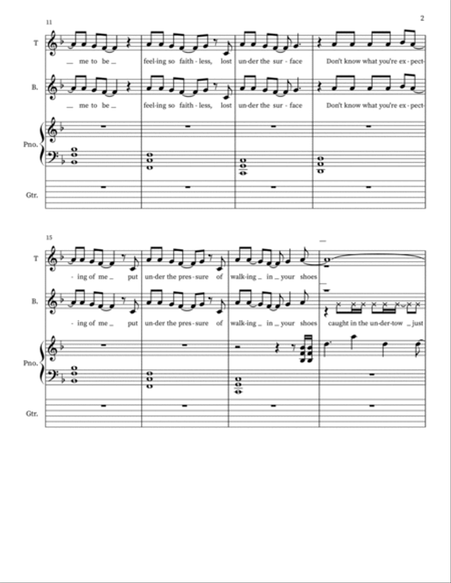Numb 3-Part scores gallery preview page 2