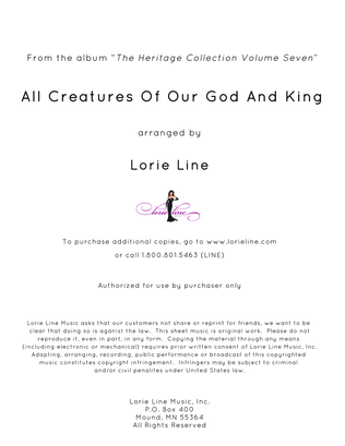 Book cover for All Creatures Of Our God And King