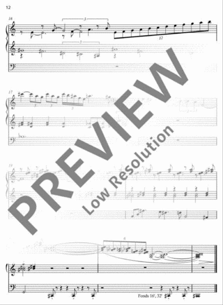 Enfantines Organ scores gallery preview page 13