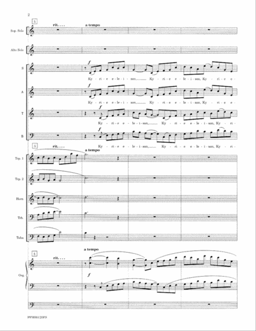 Transfiguration: An Ecumenical Mass - Full Score Divisi scores gallery preview page 5