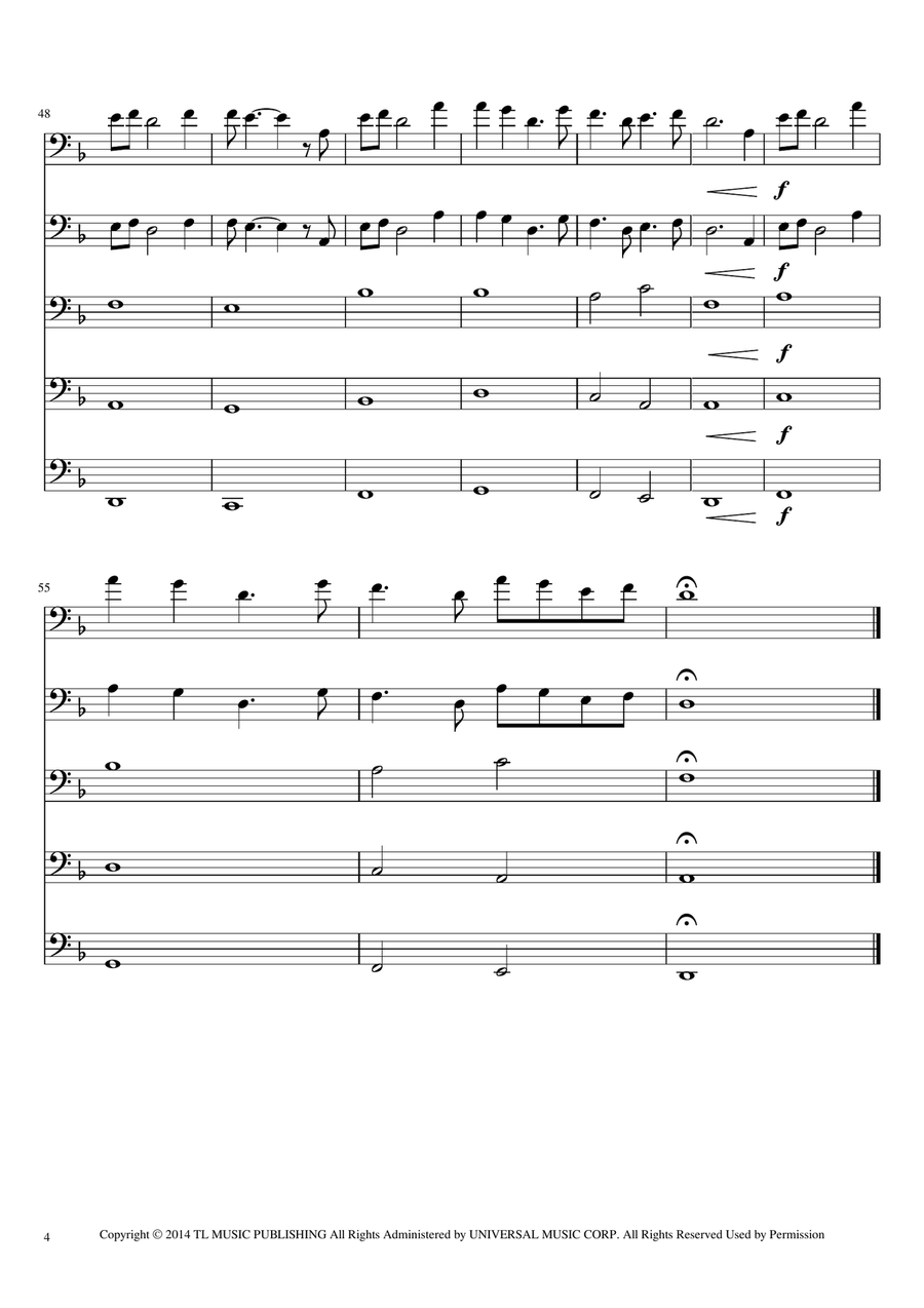 The Rains Of Castamere String Orchestra scores gallery preview page 5