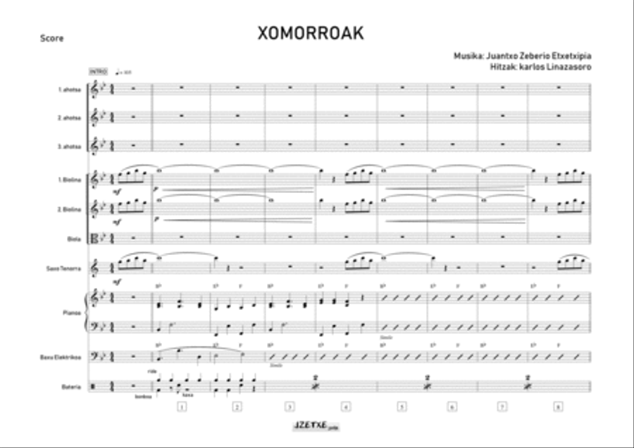XOMORROAK (Score) Full Orchestra scores gallery preview page 4