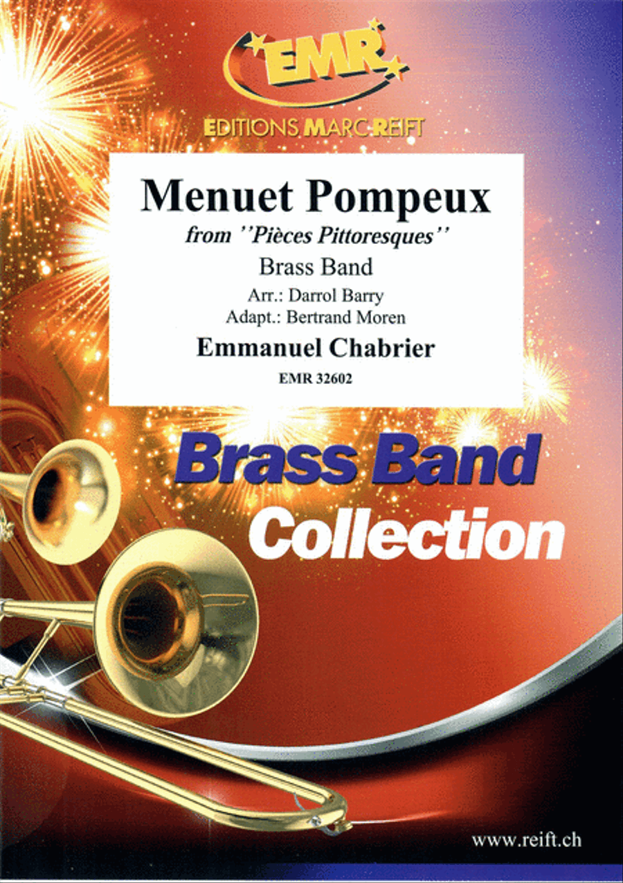 Menuet Pompeux Brass Band scores gallery preview page 1