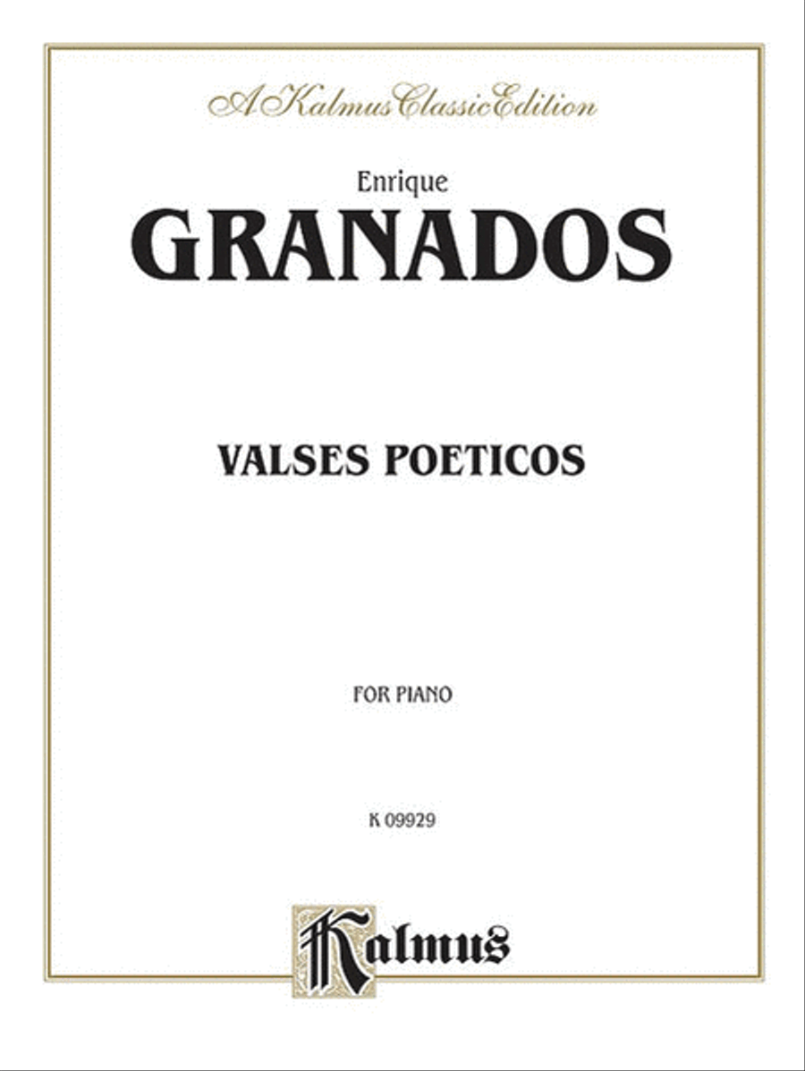 Valses poéticos Small Ensemble scores gallery preview page 1