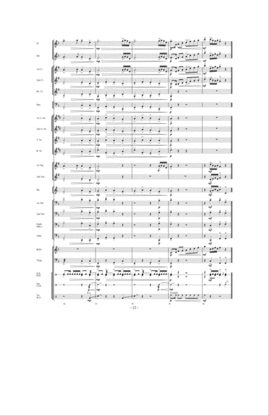 In a Japanese Garden Concert Band scores gallery preview page 11