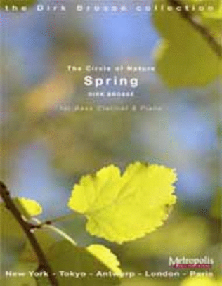 Book cover for Spring for Bass Clarinet and Piano
