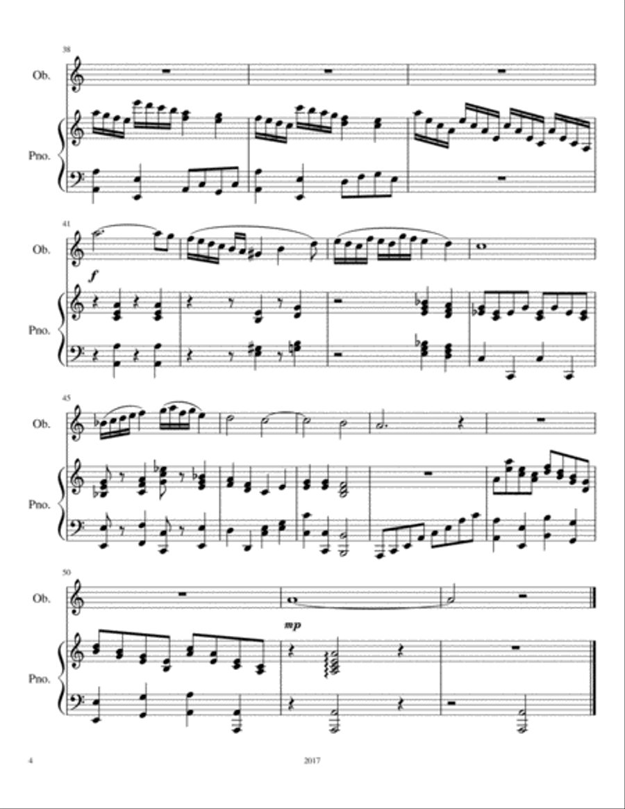 November Time Piano scores gallery preview page 4