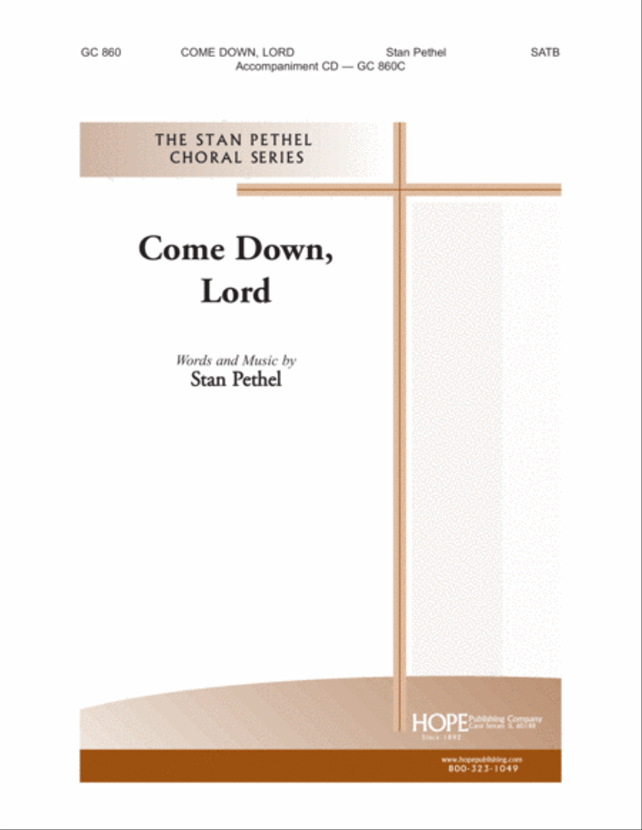 Come Down, Lord Come Down, Lord 4-Part scores gallery preview page 1