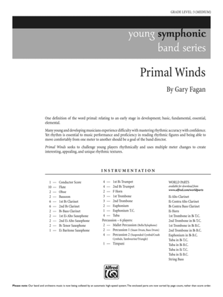 Primal Winds: Score