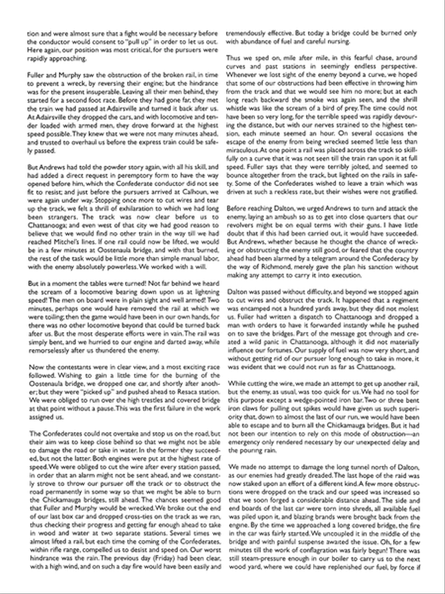 The Great Locomotive Chase: Score Full Orchestra scores gallery preview page 5