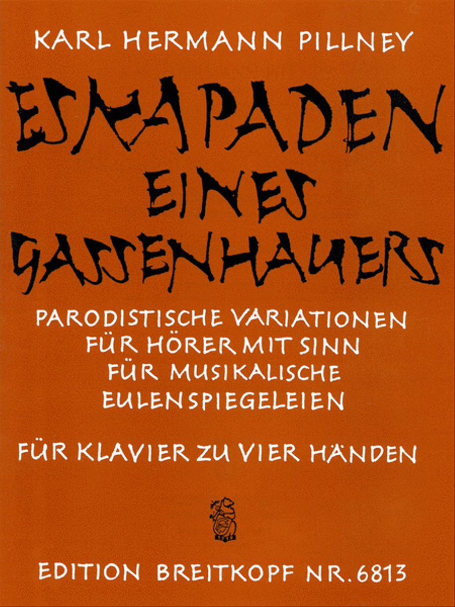 Eskapaden eines Gassenhauers Piano Duet scores gallery preview page 1