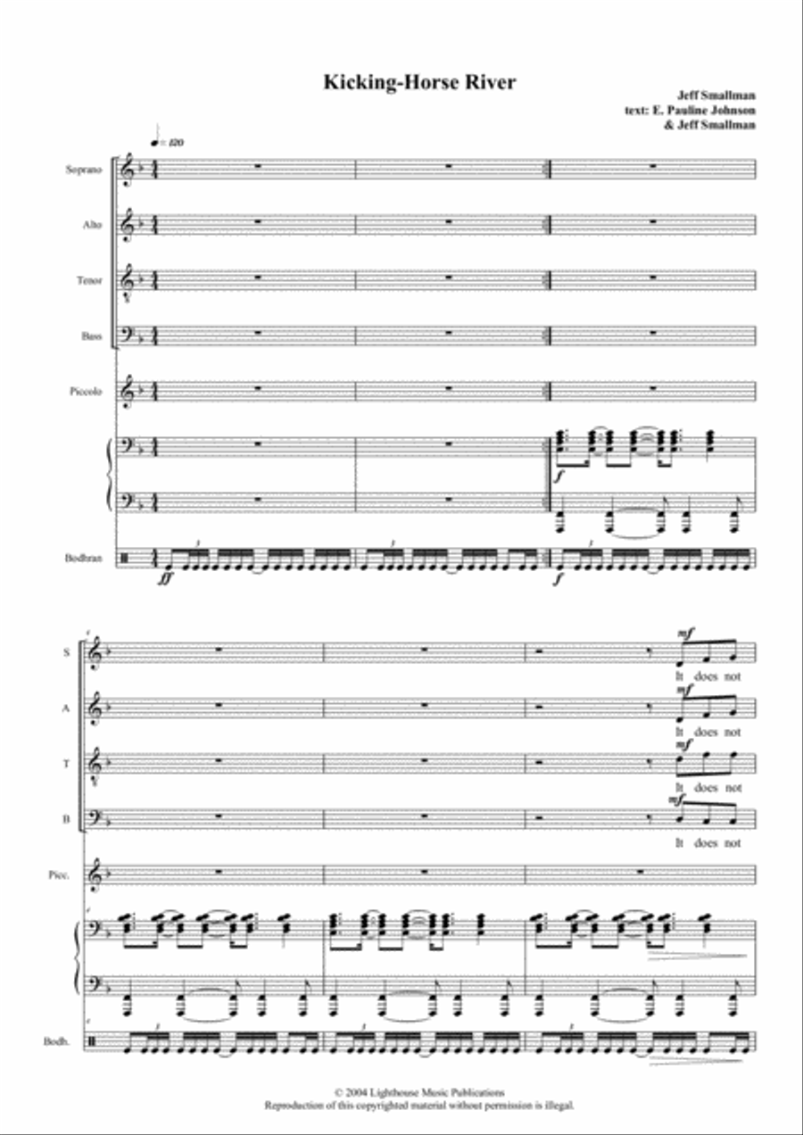 Kicking-Horse River 4-Part scores gallery preview page 3