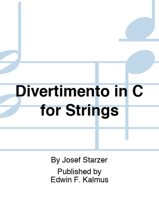 Divertimento in C for Strings