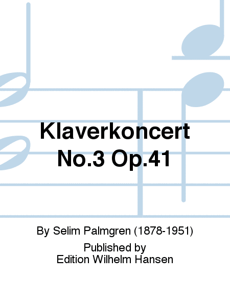 Klaverkoncert No.3 Op.41