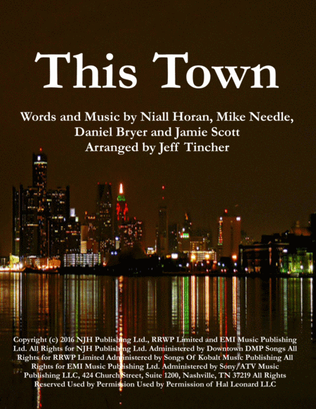 Book cover for This Town